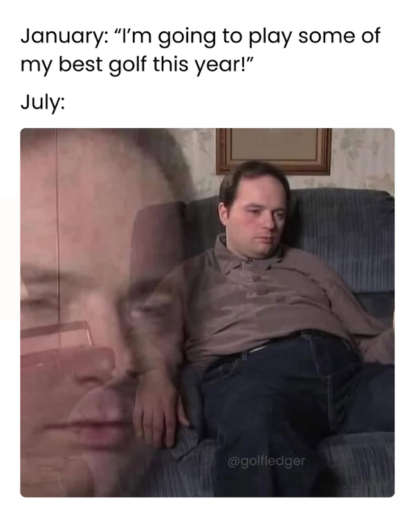 Golf memes to hold you off until The Open starts