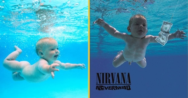 Behind the scenes pics from famous album cover shoots