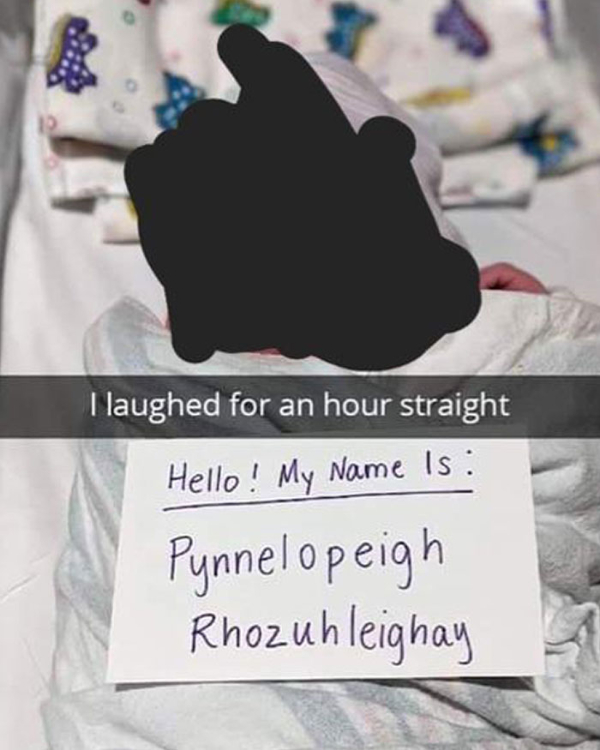 These Baby Names Are Simply Criminal