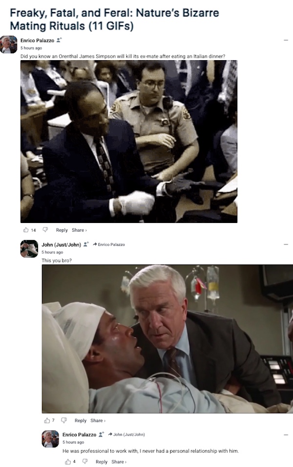 An amusing collection of hilarious commentary