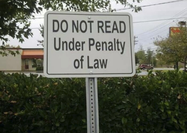 These Confusing Street Signs Will Take You... Somewhere