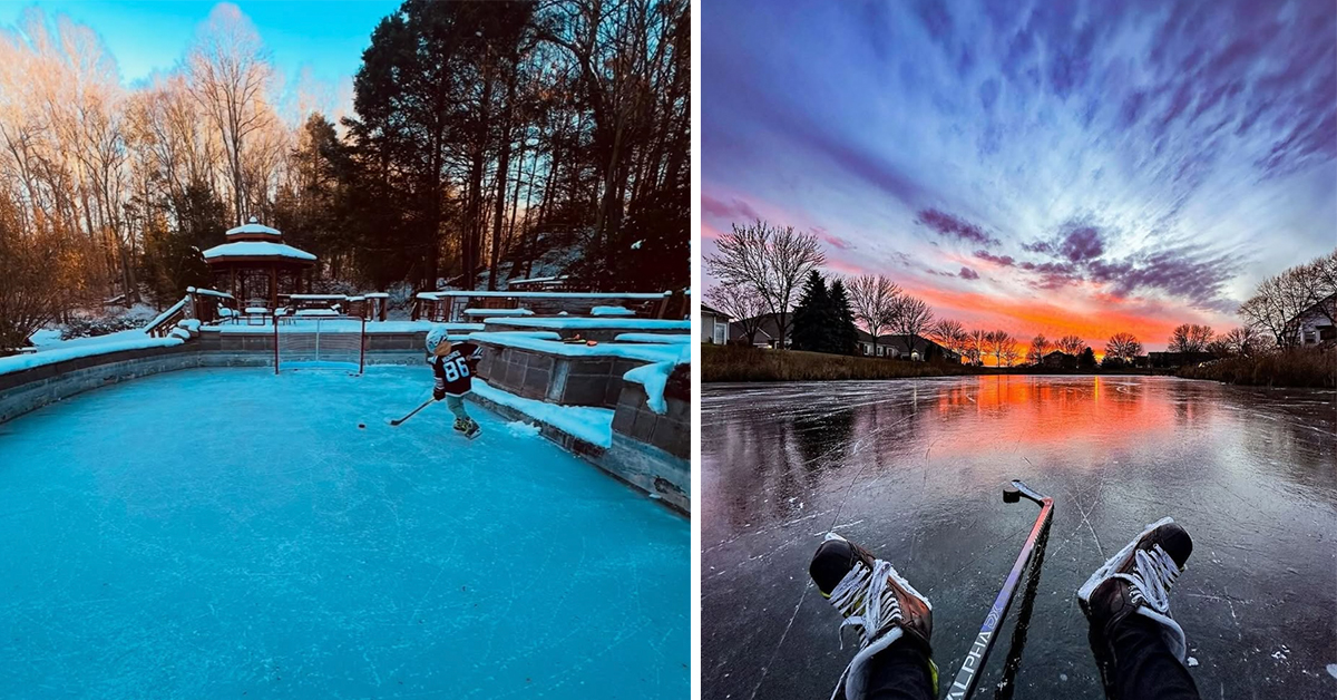 Outdoor Ice Rinks Bring Out the Nostalgia in All of Us