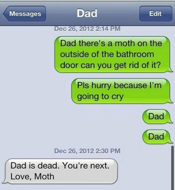 Unhinged Yet Wholesome Texts from Parents