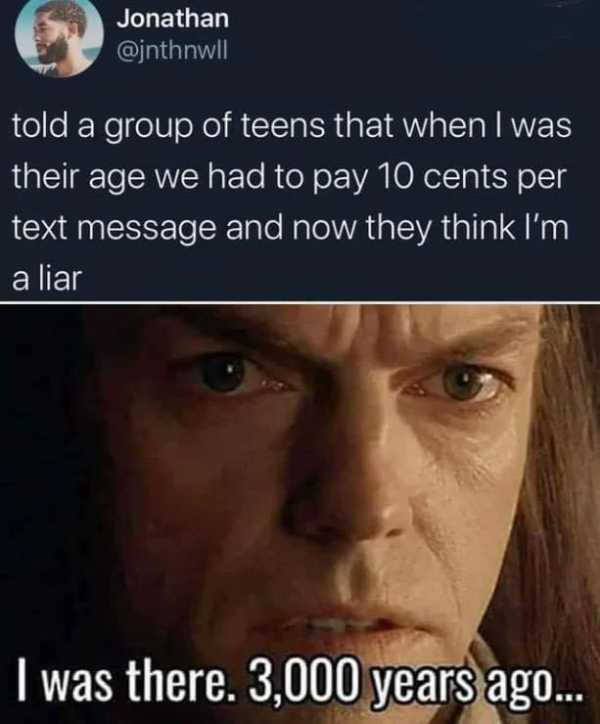 Yeah... I'm Gettin' Old