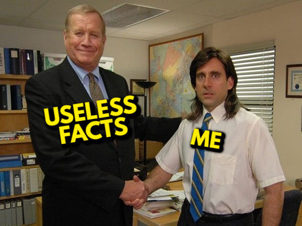 Facts: Random? Yes. Useless? Double-Yes.