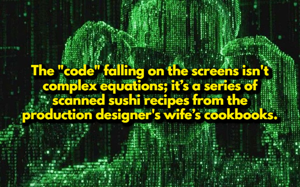 Random Movie Facts That're Kind Of Awesome