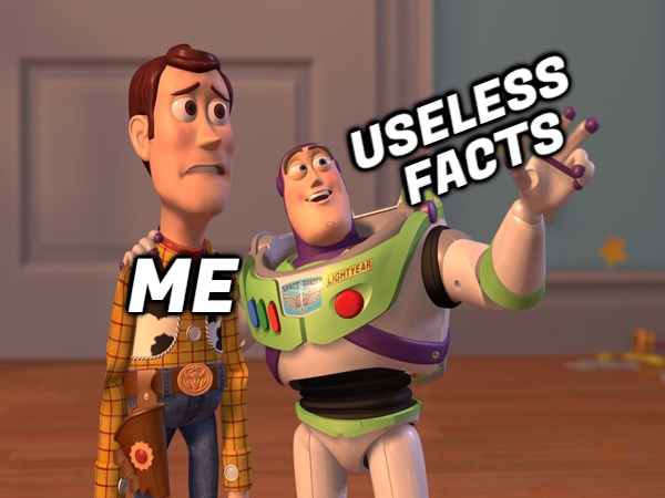 Random Facts Are The Key To… Nothing, Really
