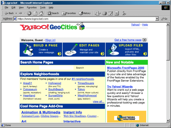 Man, Old Internet Was Something, Huh?