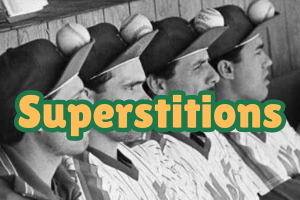 sports superstitons