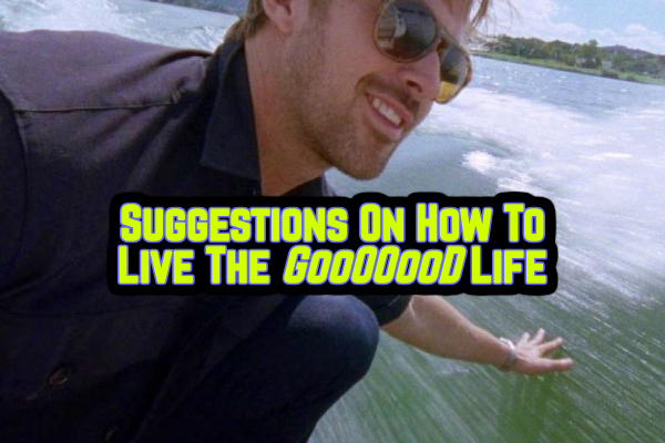 Suggestions On How To Live The GooOOooD Life