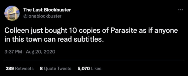 The Last Blockbuster Twitter Account Was Unhinged! theCHIVE