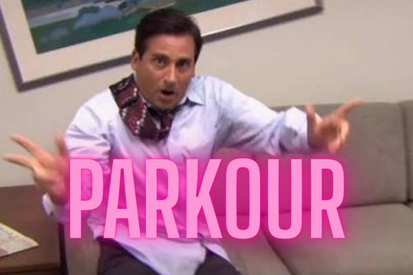 Parkour Is Not For The Weak-Skinned
