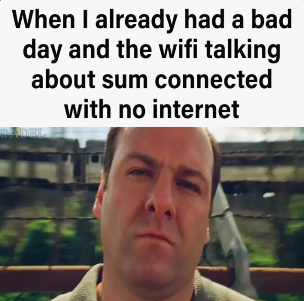 Sopranos Confusion Look Meme Gandolfini