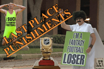 fantasy league punishments
