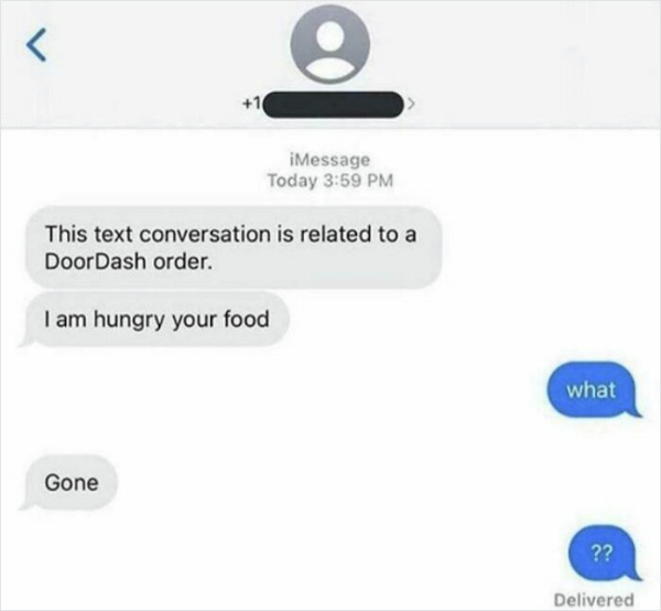 Food Delivery Interactions Gone Wild theCHIVE